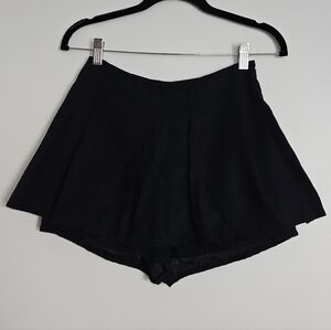 Rienda Gyaru Suede Skort Shorts